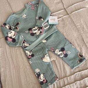 Disney Teal Minnie Mouse Baby girl Set